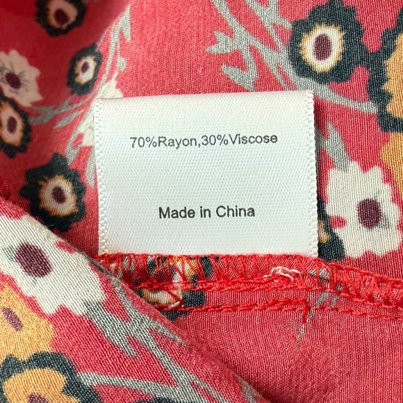 Rat and Boa Bambi Dress Floral Peasant Prairie Size XS - Picture 10 of 10